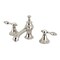 Kingston Brass KC7066TAL Tudor 8" Widespread Bathroom Faucet, Polished Nickel KC7066TAL - alternate 1